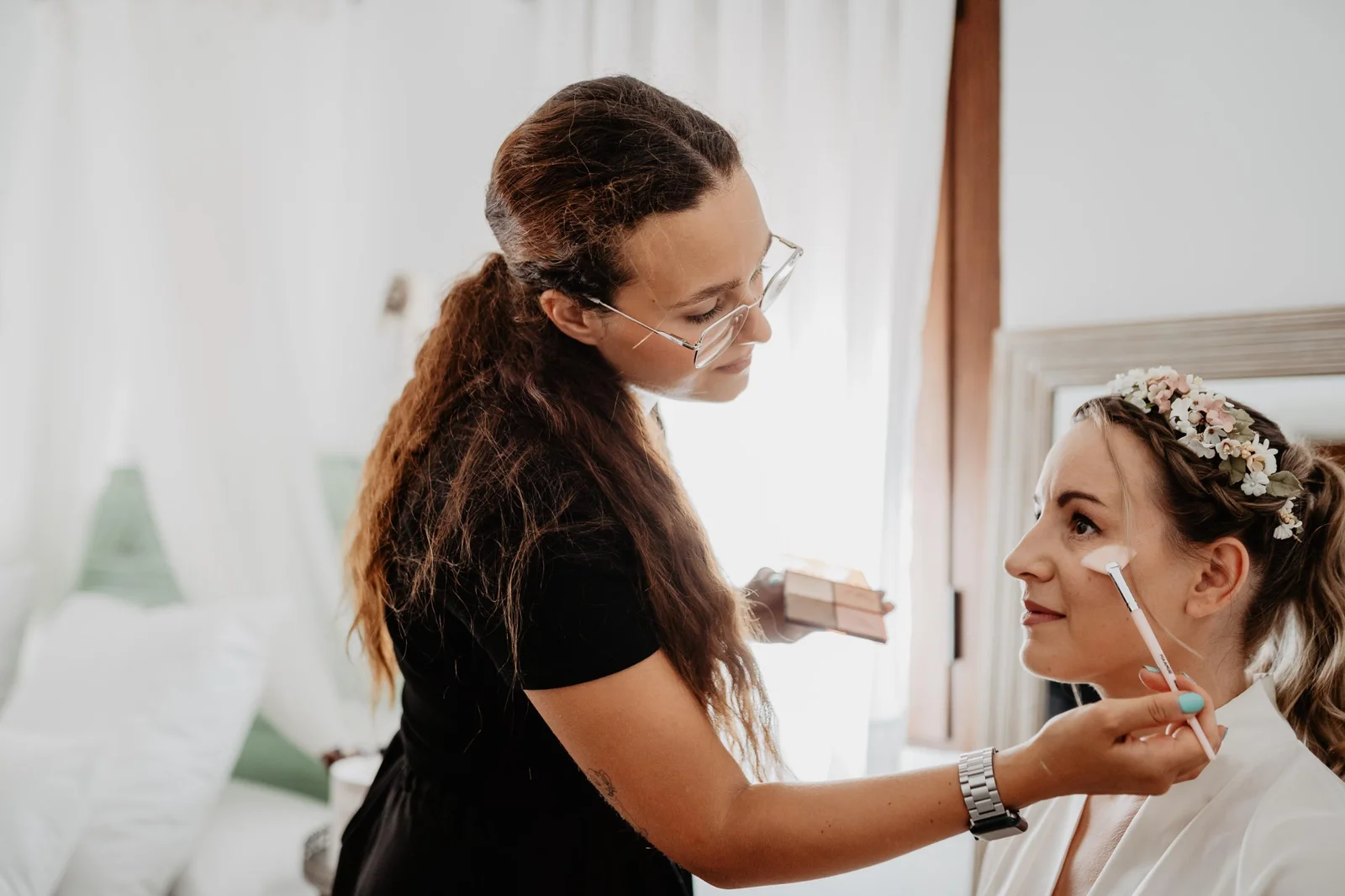 Preparación de novia