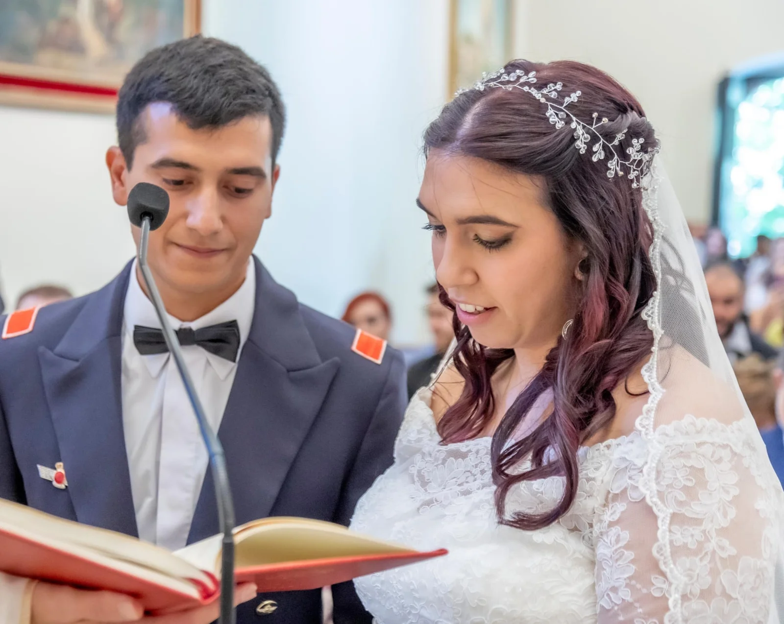 Novia elegante